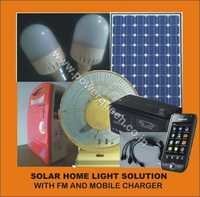 SOLAR HOME LIGHTING SYSTEM