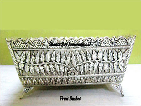 Silver Fruit Basket