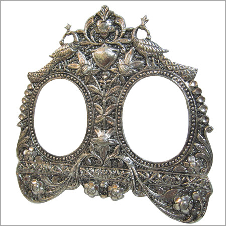 Antique Silver Mirror