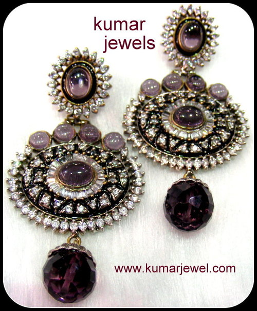 Antique look earring