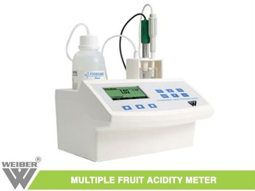 Fruit Acidity Meter - 175x250x65mm, 0.05% Accuracy | Microprocessor Based, Automatic Temperature Compensation, Printable Results, Self-Diagnostic