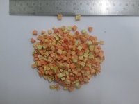 Freeze Dried Carrot Cubes