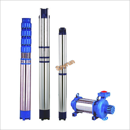 submersible pump and motor set