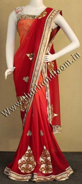 Attractive look saree
