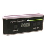 Digital Protactor - Range 4x90, Resolution 0.1, Repeatability 0.1 | Magnet Faces, Large LCD, Backlight, Buzzer, Data Storage, Calibrate Button