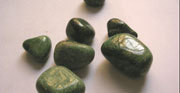 Dark Green Pebbles Stone
