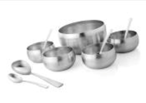 Steel Serving Bowl