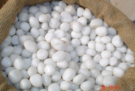 Snow White Pebbles Stone