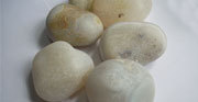 Tumbled White Agate Pebbles Stone