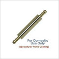 Domestic Lpg Gas Saver - Brass, 70mm Length, Gold Color | Gas Saving, Waste Reduction, Energy Efficient, Eco-friendly, Both Side Nipple, 5mm Inner Dia.