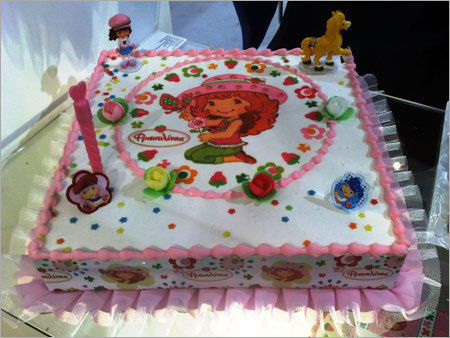 Cake Shaped Fancy Girl