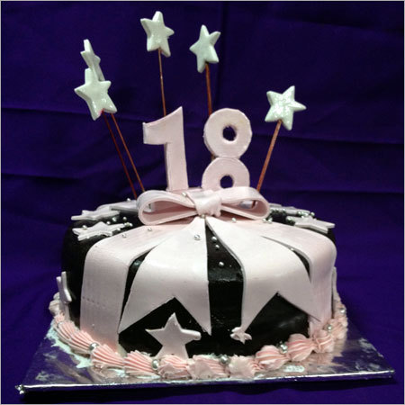 Cake Shaped 18 Years