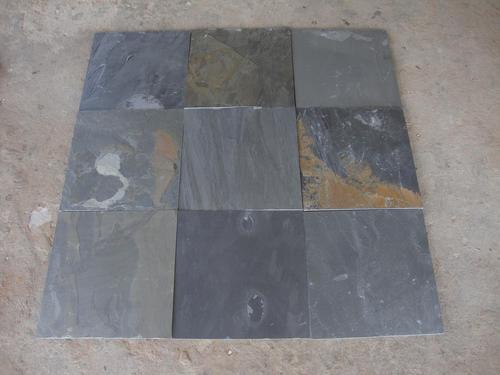 Multi color slate stone