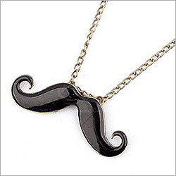 Mustache Shape Pendants