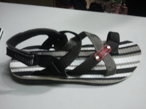 Mens-Sandals - Fabric, Rubber, Multiple Sizes, Black | Adjustable Straps, Breathable, Comfortable, Durable, Stylish, Lightweight, Versatile