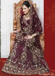 Bridal Wear - Velvet Lehenga Choli Burgundy, Custom Size | Elegant Design, Intricate Zardozi Embroidery, Comfortable Floor-Length Fit