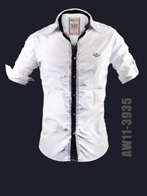 AFZ Shirts - Cotton, Multiple Sizes, White | Slim Fit, Soft Fabric, Stylish Design, Comfortable, Durable, Machine Wash