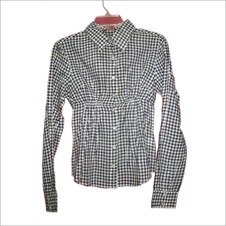 Ladies check shirt