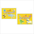 Art & Craft Books - High Quality Paper, 11x8.5 Inches, Four Colors | Colorful Layout, Step-by-step Guide, Easy Activities, Smooth Surface
