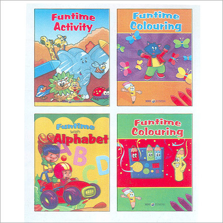 Fun Time Activity Book - Paper, 8.5"x11", Multicolor | Fun Activities, Easy to Follow, Develops Art Interest