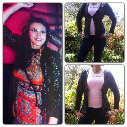 Black Sequin Jacket