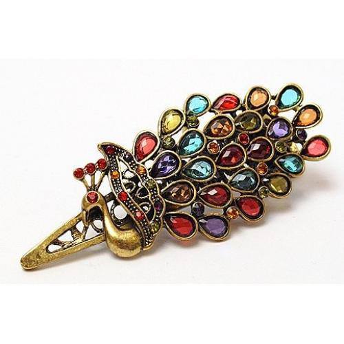 Peacock Hair Pin
