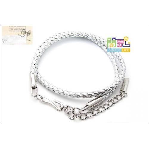 Sleek Belts in Silver