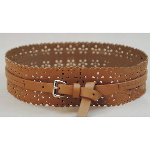 Stylish Brown Broad Belt