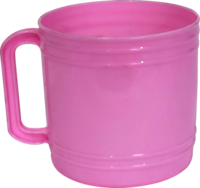Jolly Close Handle Mugs - Color: Cyan