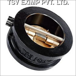 Cast Iron Dual Plate Wafer Type Check Valve