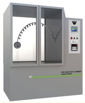 Pipe Rain Test Chamber