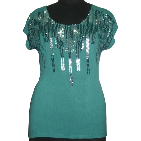 Ladies sequins top