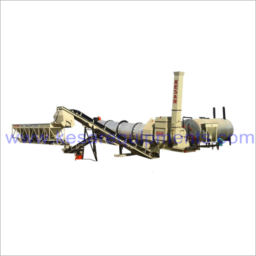 Grey Stationary Asphalt Plant