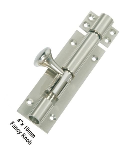 Fancy Knob Tower Bolt 10mm