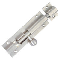 Brass Tower Bolt Round Knob 9mm