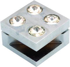 Cyrstal Square Mirror Bracket Full