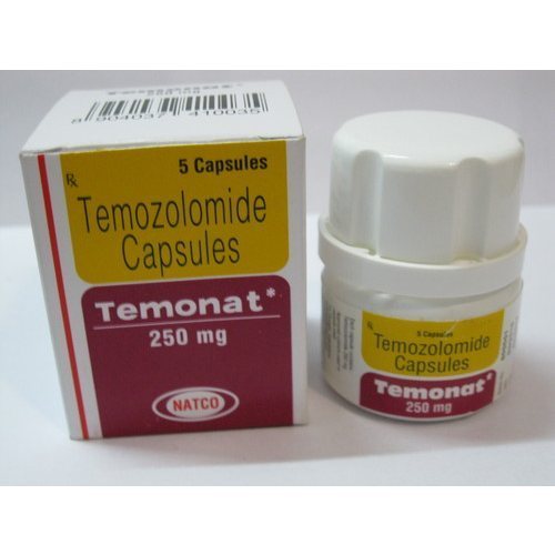Temonat Temozolomide 250 mg capsules