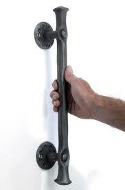 Hand Forged Pipe Handle