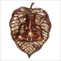 Black Metal Ganesha Statue