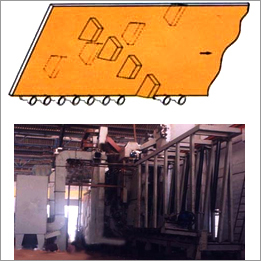 Conveyorised Plate Roto Blast Machines