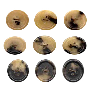 Cow Horn Buttons