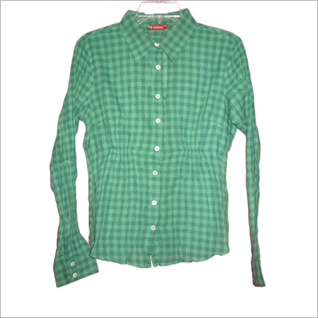 Ladies check shirt