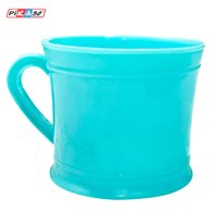 Sumo Mug Ch - Polypropylene Material, 139.7x139.7x114.3 mm, Colors: Cyan, Blue, Pink | Soft Handle, Round Shape, Household Use, 1.14 Ltr Capacity