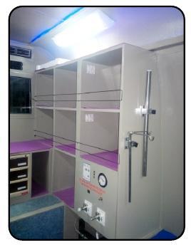 Critical Care Cabinet Application: Hospital