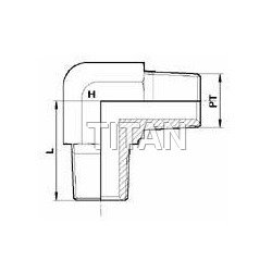 Male Pipe Elbow - Carbon Steel, 3x4 Inch, Silver | Forged, Welded, High Pressure & Temperature Resistant