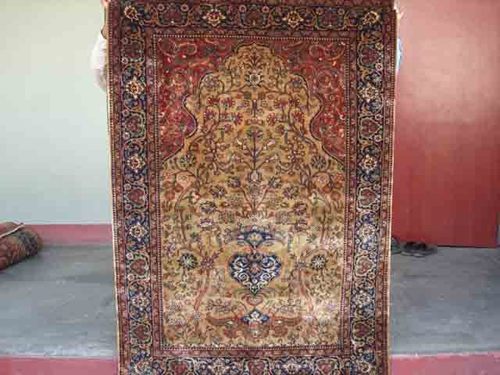 Design Hand Knotted Area Carpet