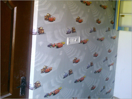 Pvc Children'S Bedroom Wallpaper