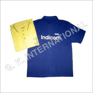 Promotional Tshirts - Polyester, Multiple Sizes, Blue | Customizable, Durable, Comfortable, Versatile, Brandable, Machine Washable