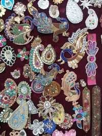 Handmade Peacock Patches - Customizable Size, Multicolor Embroidered Design | Perfect For Jackets, Bags, And Unique Fashion Statements