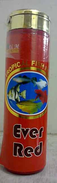 E.I.M. Tropical Ever Red Aquatic Fish Food - Plastic, 10x2 cm | Enhances Color, Boosts Immunity, Nutrient Rich